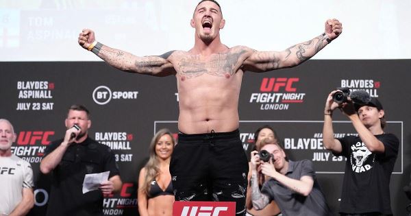 Том Аспиналл хочет стать лучшим тяжеловесом в истории UFC