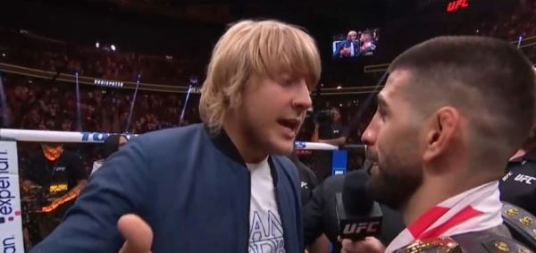 Илия Топурия и Пэдди Пимблетт провели дуэль взглядов на UFC 317