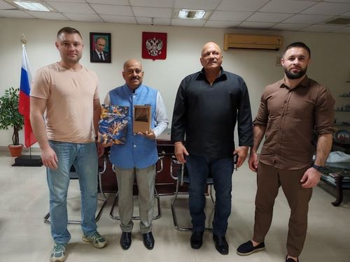 Мастер-класс Заслуженного мастера спорта России по самбо в Индии