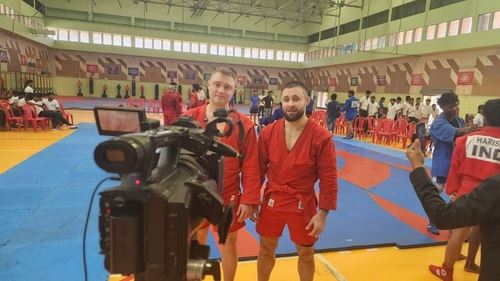 Мастер-класс Заслуженного мастера спорта России по самбо в Индии