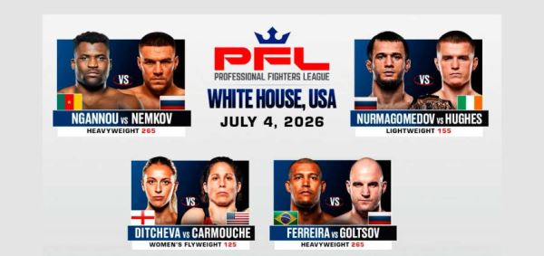 Глава PFL предложил провести в Белом доме бои с участием Немкова, Гольцова и Нурмагомедова